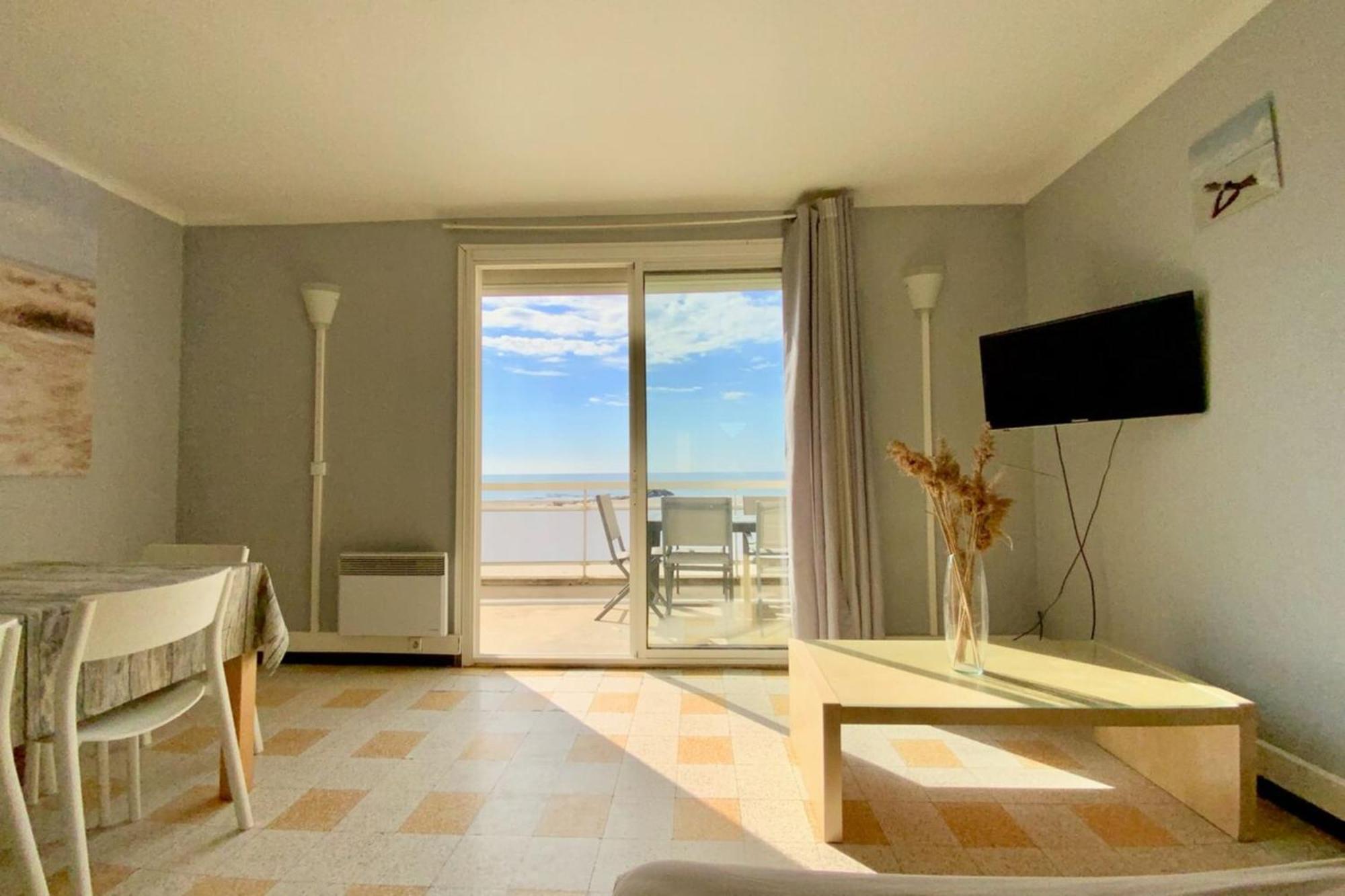 The Beach - Beachfront 2 Bedrooms With View ! Palavas-les-Flots Bagian luar foto