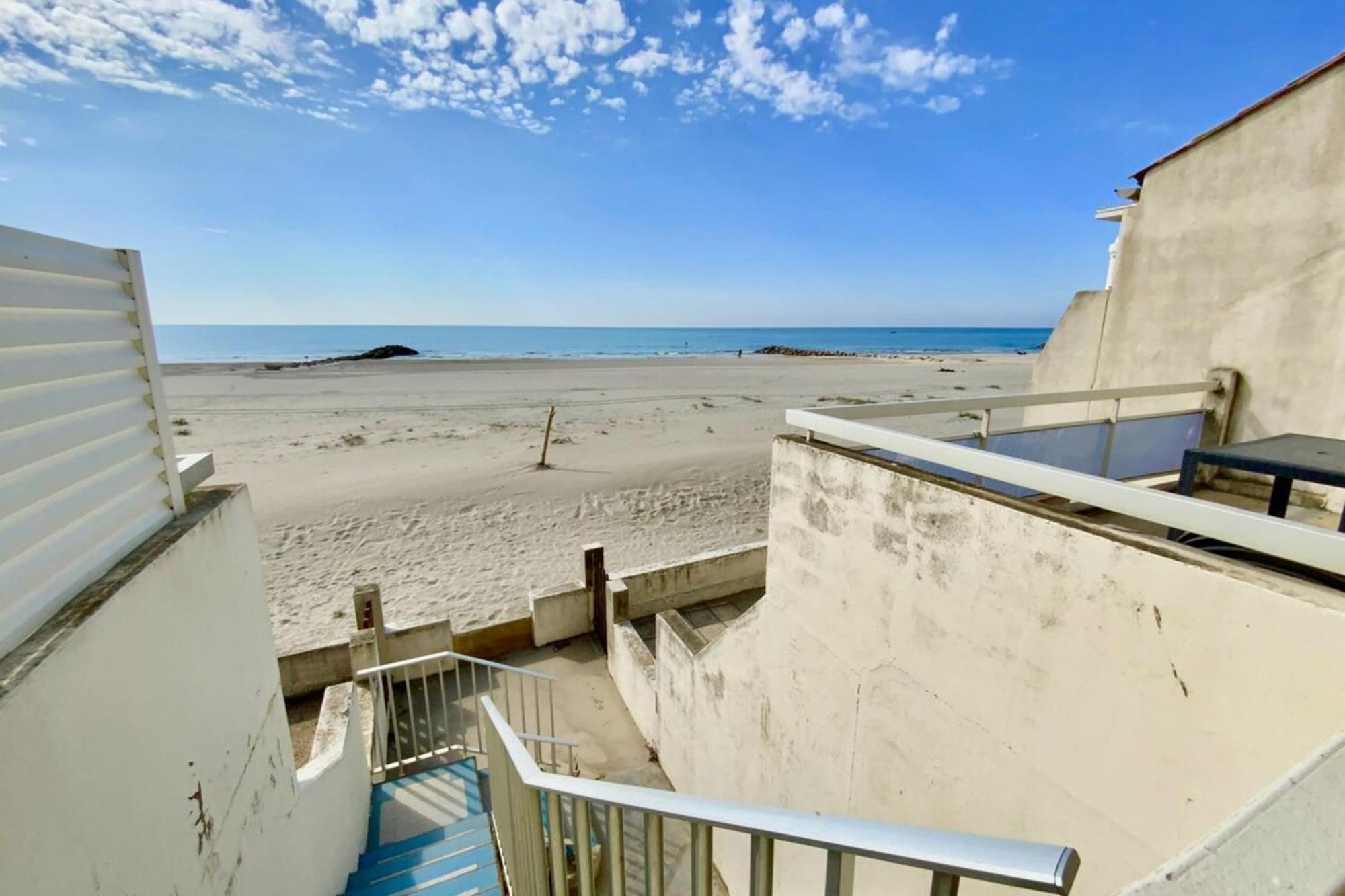 The Beach - Beachfront 2 Bedrooms With View ! Palavas-les-Flots Bagian luar foto